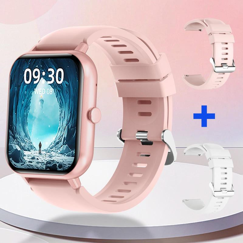 1.83" Touch Screen Smart Watch, Digital Fitness Watches with Call Function & 100+ Sports Modes, Multifunctional Electronic Fitness Watch, Smartwatch Watch, Wearable, Waterproof Smartwatch, Custom Wristwatch