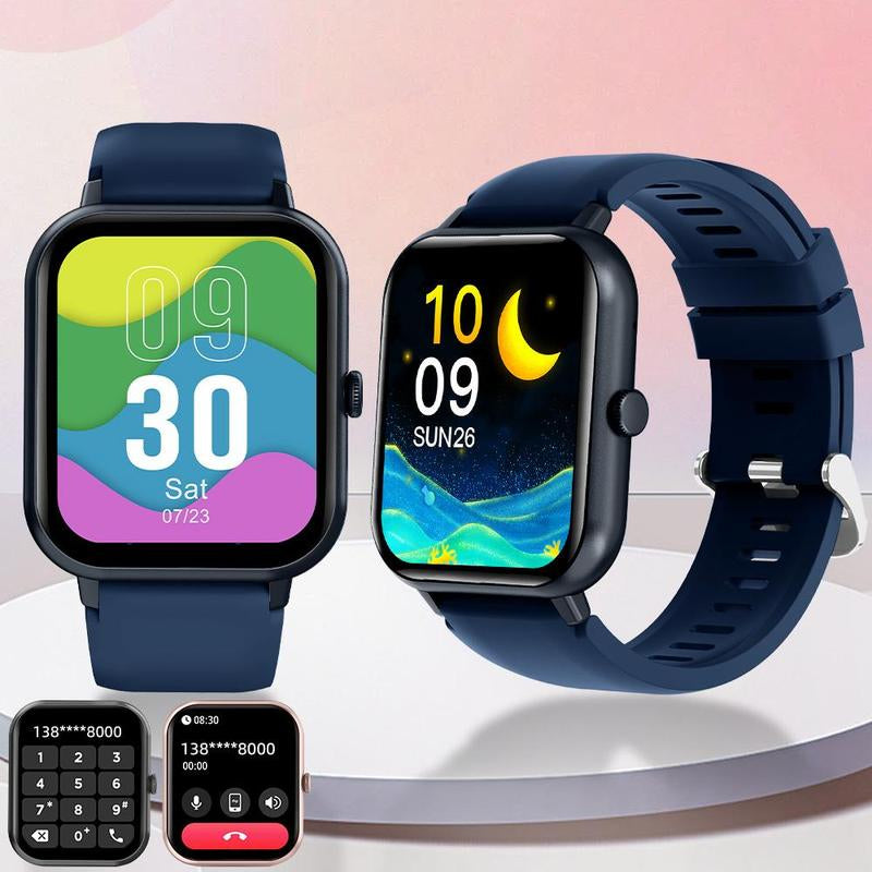 1.83" Touch Screen Smart Watch, Digital Fitness Watches with Call Function & 100+ Sports Modes, Multifunctional Electronic Fitness Watch, Smartwatch Watch, Wearable, Waterproof Smartwatch, Custom Wristwatch