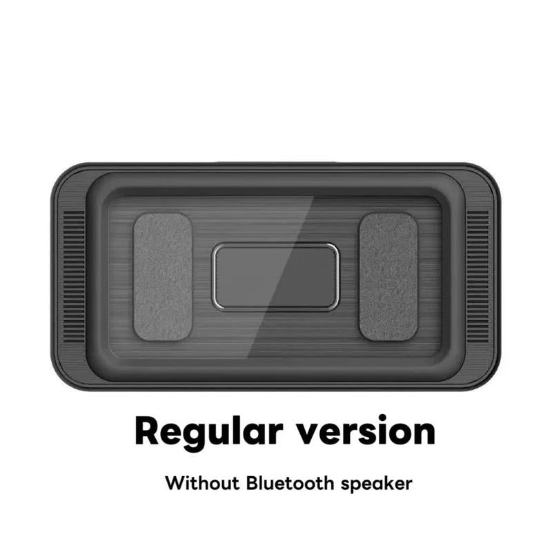 Waterproof Box Speaker, Phone Holder Bluetooth Speaker Audio Shower TV Holder, Swimming Pool, Kitchenbathroom,Sink Bathroom Waterproof 360 ° Rotating Touch Screen, Bluetooth Speaker, Watch Movies, Listen to Music Hands-Free Speakerphone Compact Smartphone