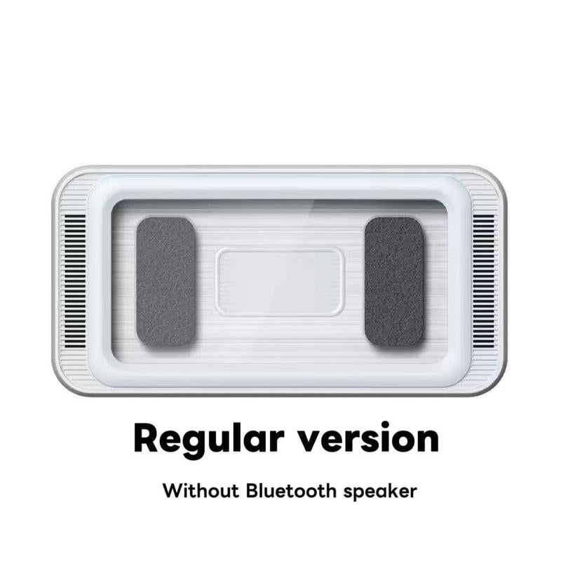 Waterproof Box Speaker, Phone Holder Bluetooth Speaker Audio Shower TV Holder, Swimming Pool, Kitchenbathroom,Sink Bathroom Waterproof 360 ° Rotating Touch Screen, Bluetooth Speaker, Watch Movies, Listen to Music Hands-Free Speakerphone Compact Smartphone