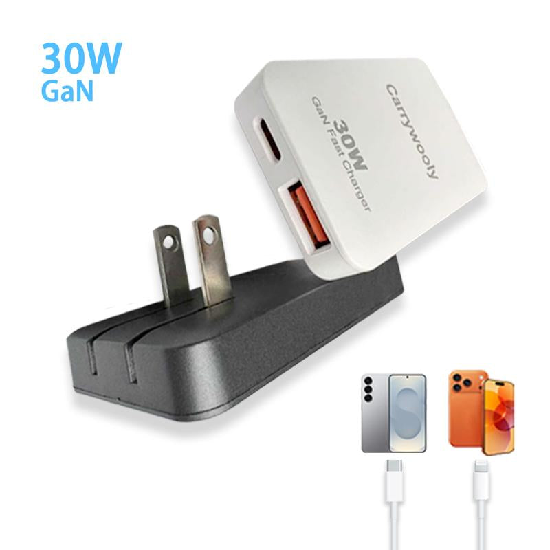 New Mini Adapter 2026 30W Power Charger for Iphone/Android Apple 17/Ipad/Macbook Fast Charging Not Hot Portable Lightweight