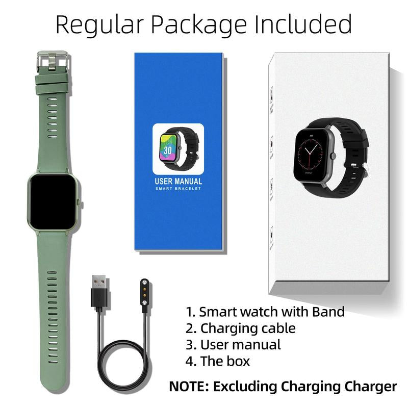 1.83" Touch Screen Smart Watch, Digital Fitness Watches with Call Function & 100+ Sports Modes, Multifunctional Electronic Fitness Watch, Smartwatch Watch, Wearable, Waterproof Smartwatch, Custom Wristwatch